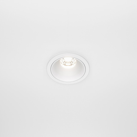 Встраиваемые точечные светильники — Встраиваемый светильник Maytoni Technical DL043-01-10W4K-RD-W купить в 