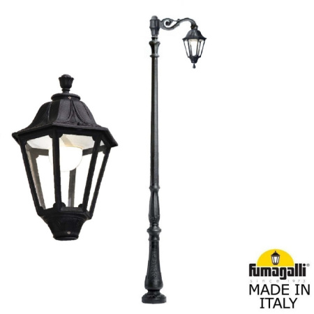 Высокие уличные фонари — Садово-парковый светильник Fumagalli E35.205.M10.AXH27 купить в 