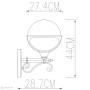 Уличные настенные светильники — Светильник настенный ARTE Lamp A1491AL-1BK купить в  Уличные настенные светильники — Светильник настенный ARTE Lamp A1491AL-1BK купить в
