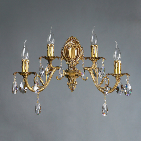 Настенные бра — Бра AMBIENTE by BRIZZI 8888/2+2 AB Tear drop купить в 