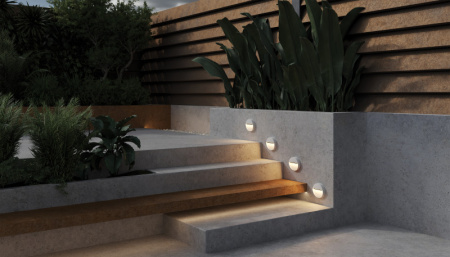 Светильники для стен и ступеней — Светильник для ступеней Maytoni O046SL-L3W3K купить в  Светильники для стен и ступеней — Светильник для ступеней Maytoni O046SL-L3W3K купить в