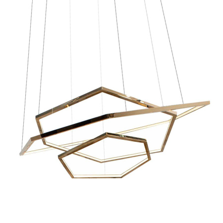 Подвесные светильники — Подвесной светодиодный светильник Milosh Tendence 0873CL-24PG купить в  Подвесные светильники — Подвесной светодиодный светильник Milosh Tendence 0873CL-24PG купить в