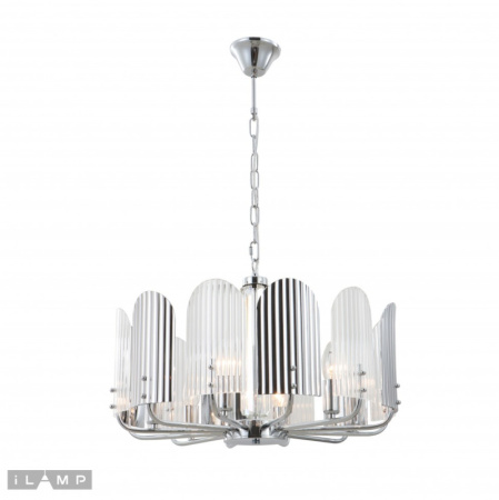 Люстры подвесные — Подвесная люстра iLamp 15571-6 CR+MULT купить в 