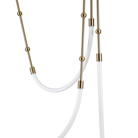 Подвесные светильники — Подвесной светодиодный светильник Indigo Corda 14010/3P Brass V000064L купить в  Подвесные светильники — Подвесной светодиодный светильник Indigo Corda 14010/3P Brass V000064L купить в
