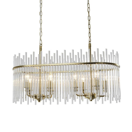 Люстры подвесные — Подвесная люстра Lumien Hall Alte LH3061/8PO-CO-CL купить в 