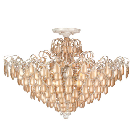 Люстры каскадные — Каскадная люстра AM Group MONICA PL12 GOLD купить в 