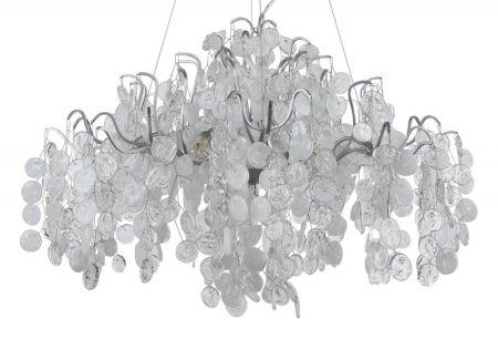 Люстры подвесные — Подвесная люстра Crystal Lux TENERIFE SP9 SILVER купить в 