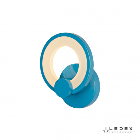 Настенные бра — Настенный светильник iLedex Ring A001/1 Blue купить в  Настенные бра — Настенный светильник iLedex Ring A001/1 Blue купить в