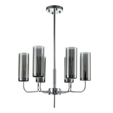 Люстры на штанге — Подвесная люстра Indigo Balletto 13014/6R Chrome V000257 купить в  Люстры на штанге — Подвесная люстра Indigo Balletto 13014/6R Chrome V000257 купить в