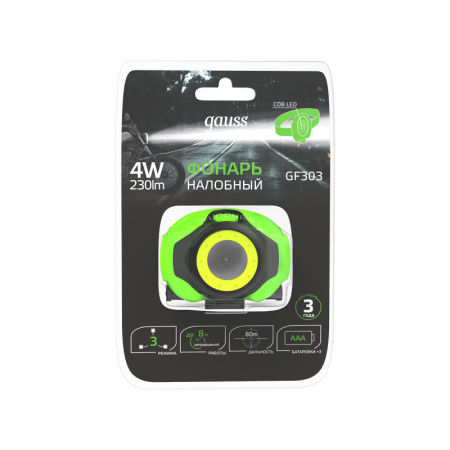 Фонари — Фонарь Gauss GF303 купить в 