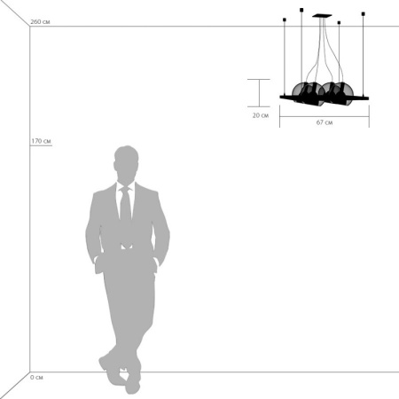 Люстры подвесные — Подвесная люстра Lightstar 803141 купить в 