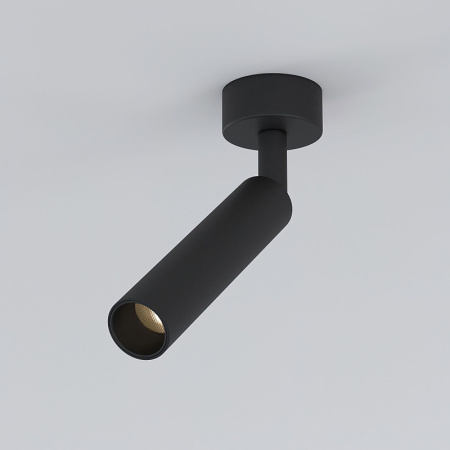 Накладные точечные светильники — Накладной светильник Elektrostandard Diffe черный 5W 4200K (85268/01) купить в 