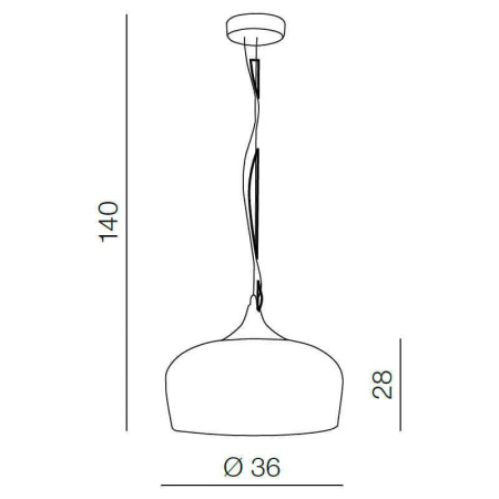 Подвесные светильники — Подвесной светильник Azzardo Parma AZ1330 купить в 