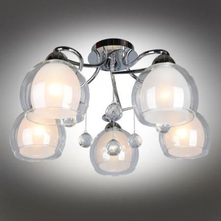 Люстры накладные — Накладная люстра Omnilux OML-54707-05 купить в 