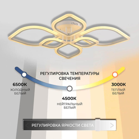 Потолочные люстры — Потолочная люстра Seven Fires Alia 75300.01.09.06 купить в 