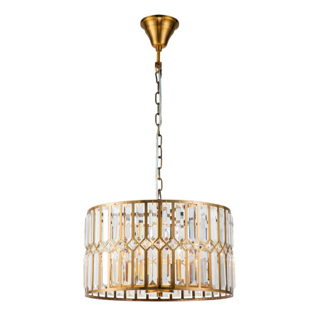 Люстры подвесные — Подвесная люстра iLamp Triumph 6122-420 Brass купить в 