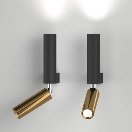 Споты — Спот Eurosvet 40020/1 LED черный/латунь купить в  Споты — Спот Eurosvet 40020/1 LED черный/латунь купить в
