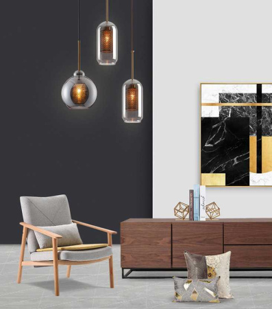 Подвесные светильники — Подвесной светильник Imperium Loft Catch Smoky 186741-23 купить в 