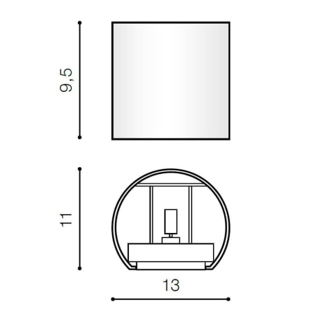 Настенные бра — Настенный светильник Azzardo Leticia 2 AZ2933 купить в 