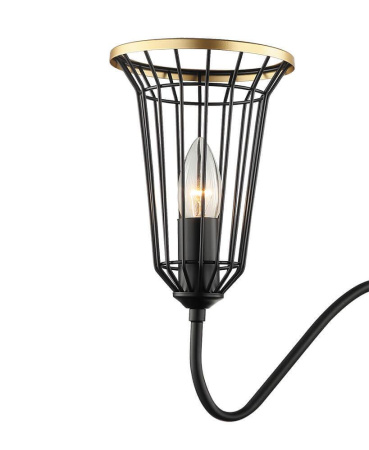 Люстры подвесные — Подвесная люстра Lumien Hall Блис 4016/3P-BK-GD купить в 