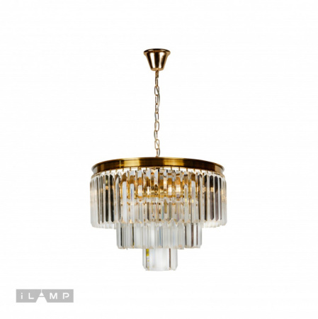 Люстры каскадные — Каскадная люстра iLamp 8945-4+1 GLD купить в 