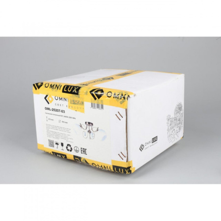 Люстры накладные — Накладная люстра Omnilux OML-25207-03 купить в 