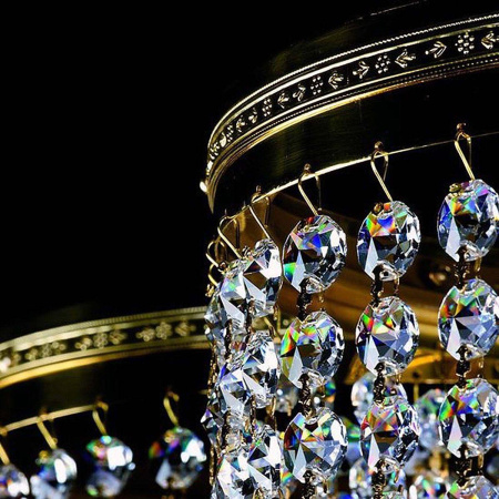 Люстры каскадные — Каскадная люстра Artglass Poema CE купить в 