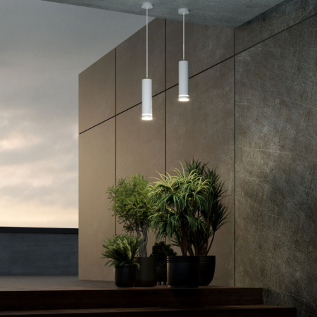 Подвесные светильники — Подвесной светильник Elektrostandard DLR023 IP54 белый (35084/H) купить в 