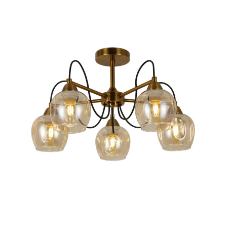 Люстры на штанге — Люстра на штанге Evoluce SLE110002-05 купить в 