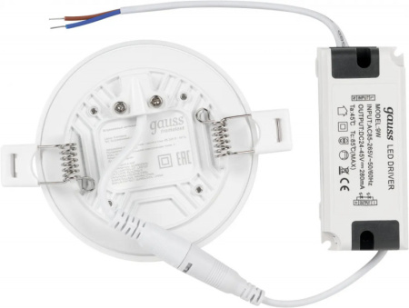 Встраиваемые точечные светильники — Встраиваемый светильник Gauss 967511209 купить в 
