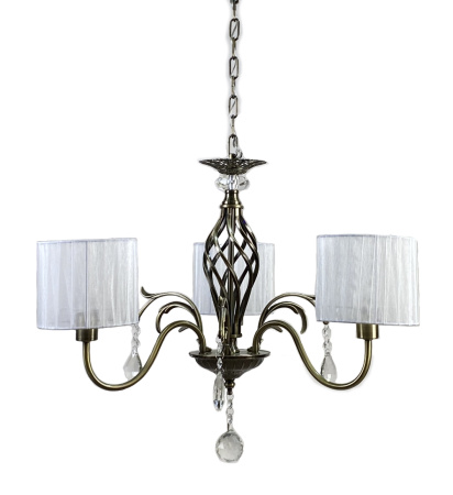 Люстры подвесные — 3346/3 бронза купить в 