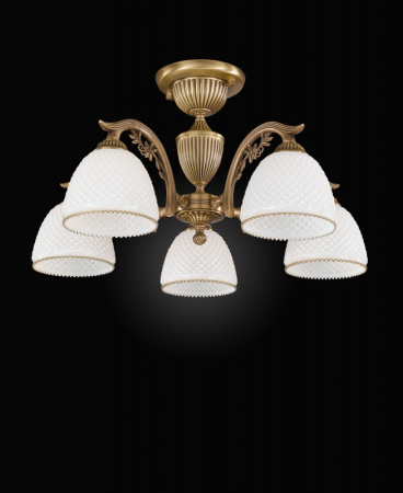 Люстры на штанге — Люстра на штанге Reccagni Angelo PL 8621/5 купить в 