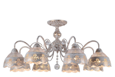 Люстры на штанге — Люстра на штанге ARTE Lamp A9106PL-8WG купить в  Люстры на штанге — Люстра на штанге ARTE Lamp A9106PL-8WG купить в