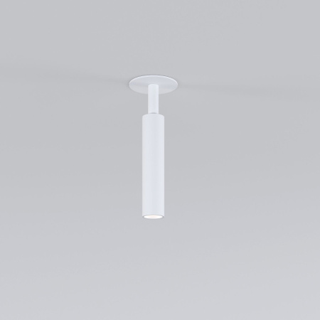 Встраиваемые точечные светильники — Встраиваемый светильник Elektrostandard Diffe белый 5W 4200K (25027/LED) купить в 