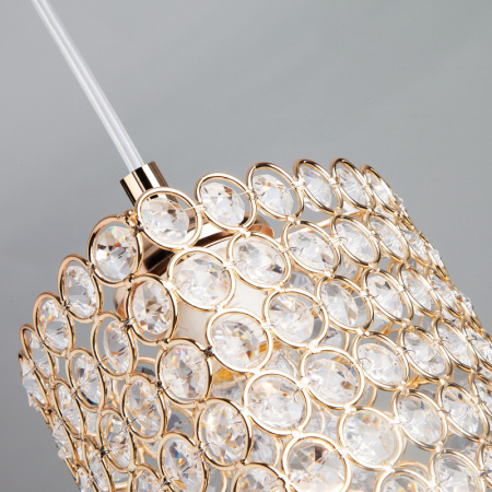 Подвесные светильники — Подвесной светильник Eurosvet 50068/1 золото купить в 