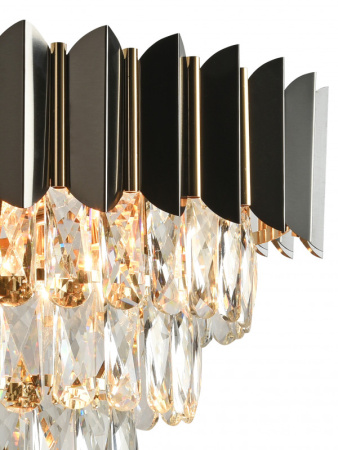 Люстры каскадные — Каскадная люстра Natali Kovaltseva DARIAN II 81448/8C GOLD BLACK купить в  Люстры каскадные — Каскадная люстра Natali Kovaltseva DARIAN II 81448/8C GOLD BLACK купить в