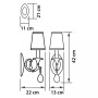 Настенные бра — Бра Lightstar 691614 купить в 