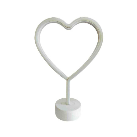 Ночники — Настольная неоновая лампа Apeyron Сердце 12-66 купить в 