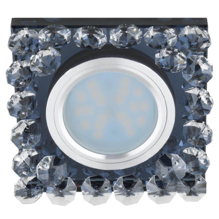 Точечные светильники — Встраиваемый светильник Fametto Luciole DLS-L131 GU5.3 Chrome/Black купить в 