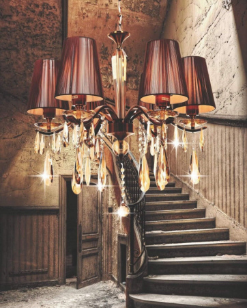 Люстры подвесные — Подвесная люстра Lumina Deco LDP 1726-6 MD купить в 