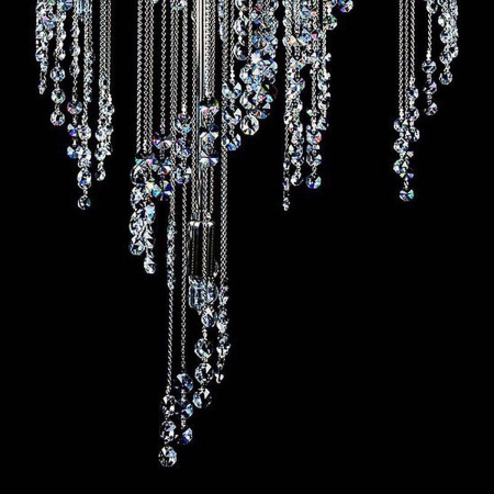 Люстры подвесные — Подвесная люстра Artglass Erin Nickel CE купить в 