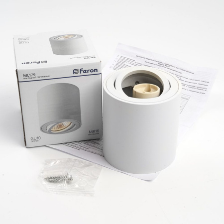 Накладные точечные светильники — Накладной светильник Feron 41469 купить в 