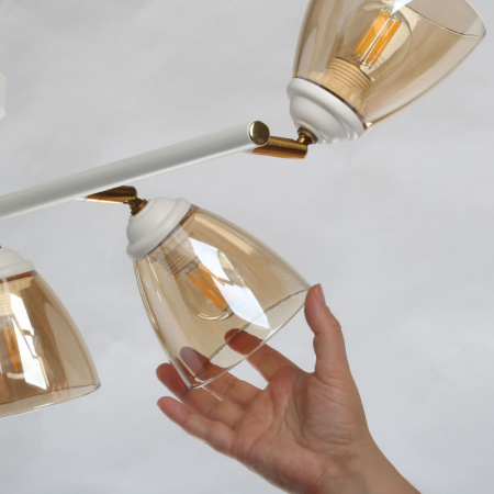 Люстры на штанге — Люстра на штанге DeMarkt 673017406 купить в 