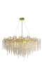 Люстры подвесные — Подвесная люстра AM Group DIAMAND D1200 Gold купить в 
