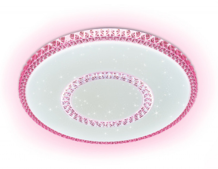 Накладные светильники — Накладной светильник Ambrella Light F99 PI 96W D500 купить в 