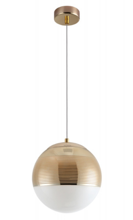 Подвесные светильники — Подвесной светильник Crystal Lux OPTIMA SP1 GOLD D200 купить в 