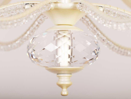 Люстры подвесные — Подвесная люстра Abrasax Josephine 3007/8(creampearl) купить в 