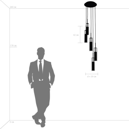 Люстры каскадные — Каскадная люстра Lightstar 756052 купить в 