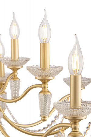 Люстры подвесные — Подвесная люстра Freya FR2009PL-12G купить в 