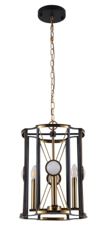 Люстры подвесные — Подвесная люстра Crystal Lux TANDEM SP4 D410 GOLD купить в 